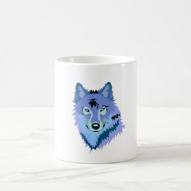 Icy Wolf Kaffeetasse (Mittel)