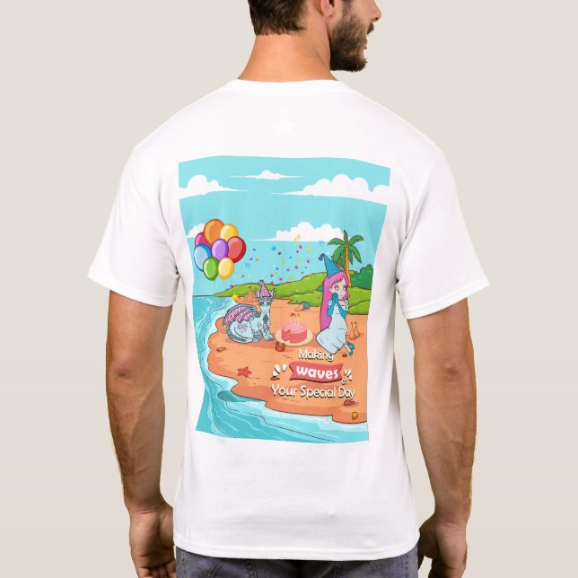 Icy's Bday 2024 T-Shirt (Rückseite)