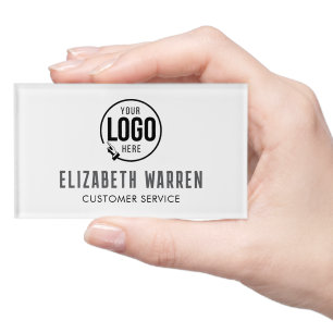ID-Ausweis Karte   Firmenmitarbeiter Logo Name  Namenschild