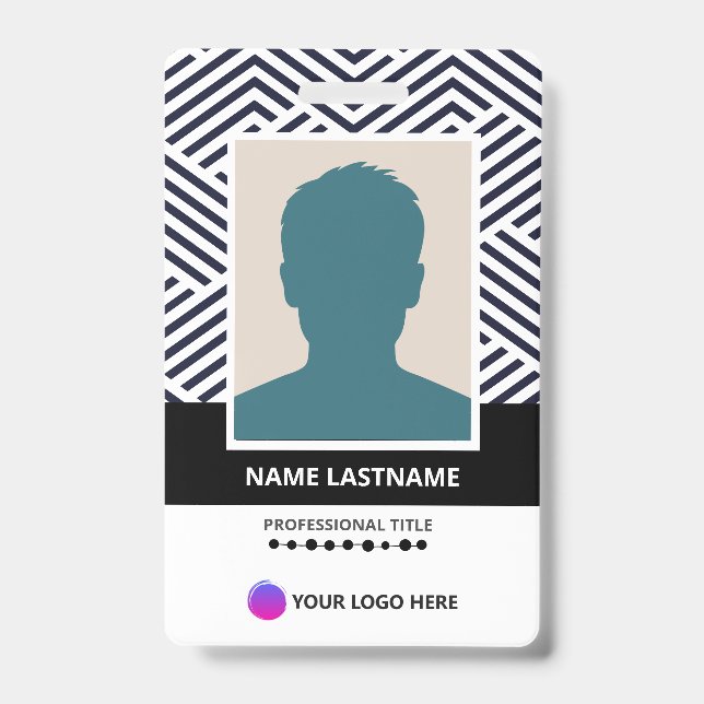 ID Cards Employee Custom Printing Ausweis (Vorderseite)