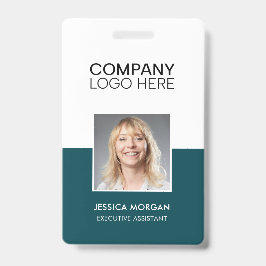 ID CORPORATE LOGO EMPLOYEE PHOTO PEACOCK AUSWEIS