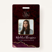 ID des Unternehmens Burgundy Agate Marble Business