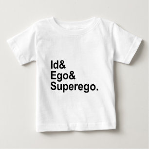 Id Ego Superego Drei Teile der Psyche Baby T-shirt