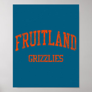 Id Fruitland High School Hs Fruitland Poster