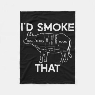Id Grill, dass Kuhfleisch Fleisch Diagramm Grillen Fleecedecke