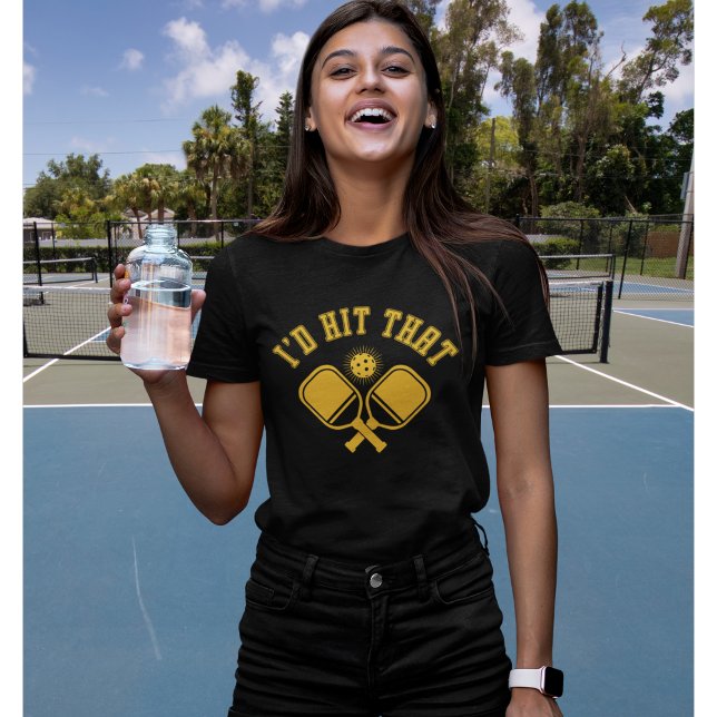 I'd Hit That Funny Woman Pickleball  T-Shirt (Von Creator hochgeladen)