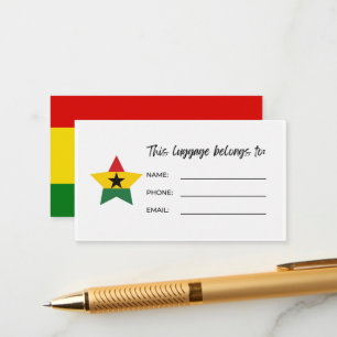 ID-Karte für Gepäckträger Begleitkarte