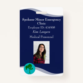 ID Lanyard Abzeichen Business oder Medical Ausweis