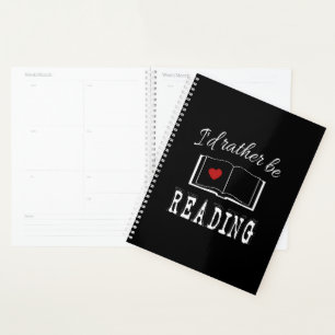 I'd rather be reading planer