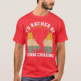 Id sei eher Storm, der Meteorologe Storm Cha jagt T-Shirt