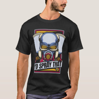 Id Sprayhat Vehicle Car Spray Automotive Car retro T-Shirt