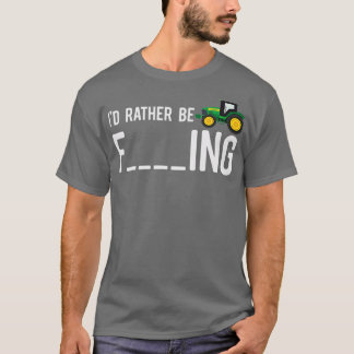 Id statt Farm - Funny Adult Bauer Gift T-Shirt