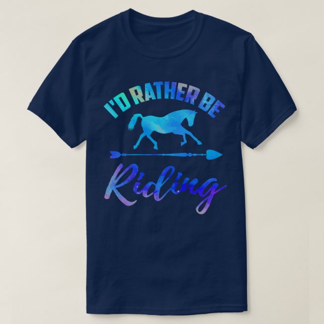 Id statt Riding T-Shirt (Design vorne)