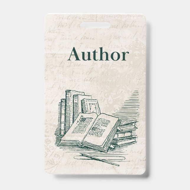 ID-Tag des Autors Ausweis (Vorderseite)