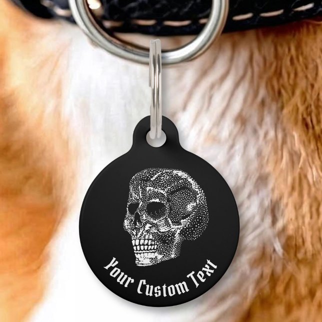 ID-Tag des Skull-Pets Haustiermarke (Von Creator hochgeladen)