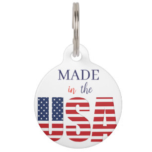 ID-Tag für Haustiere - Made in the USA Haustiermarke