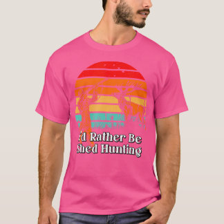 Id vielmehr Shunt Jagd Hirsch Jäger Elk Animal s T-Shirt