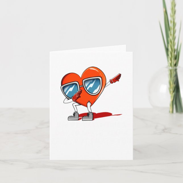 Id Write A Card But I Hate You Valentines Day Humo Karte (Vorderseite)