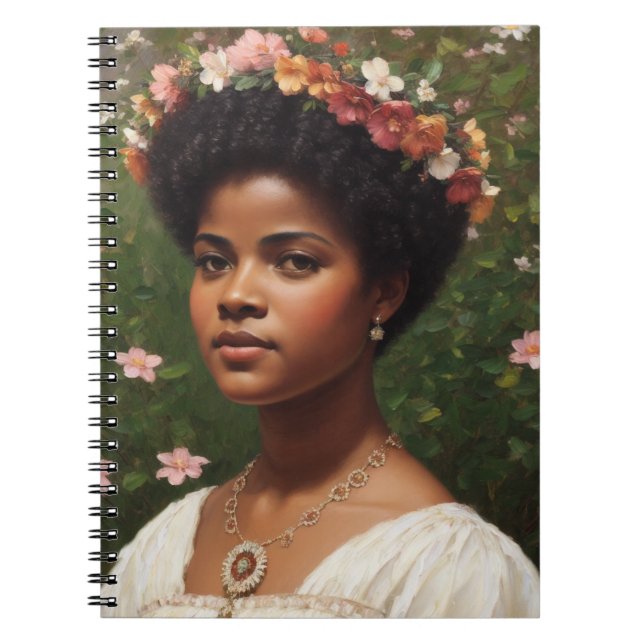 Ida B Wells Floral Art Tribute Notizblock (Vorderseite)