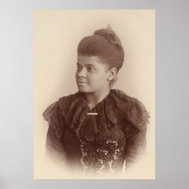 Ida B Wells Foto Poster aus dem 19. Jahrhundert (Vorne)