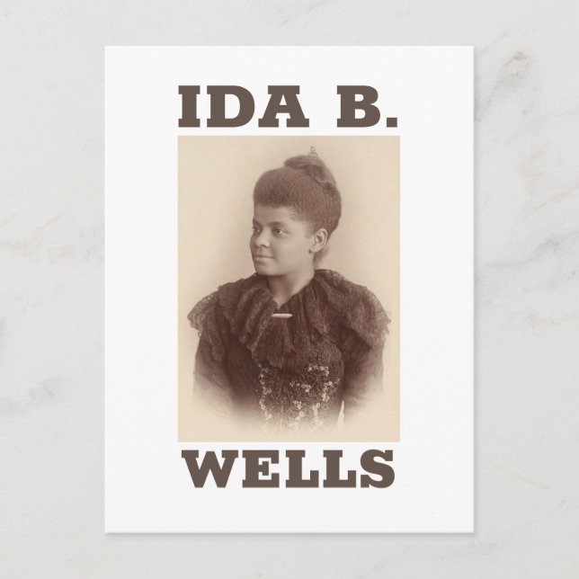 Ida B. Wells Postkarte (Vorderseite)