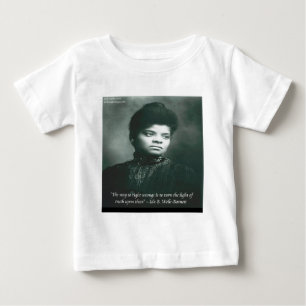 Ida B Wells & Truth Zitat Baby T-shirt