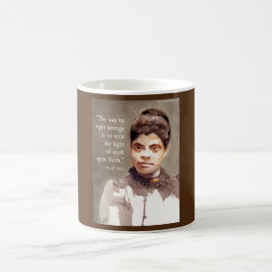 Ida B Wells und Zitat "Wahrheit" Kaffeetasse