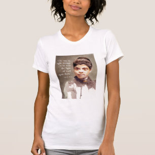 Ida B Wells und Zitat "Wahrheit" T-Shirt
