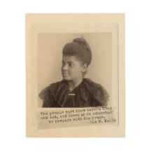 Ida B. Wells Zitat - Große schwarze Frauen in der 