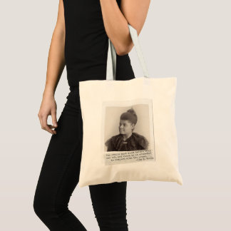 Ida B. Wells Zitat - Große schwarze Frauen in der  Tragetasche