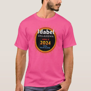 Idabel Oklahoma OK Gesamtsolarausstrahler 2024 2 T-Shirt