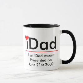 iDad-Best iDad Award verliehen am 21. Juni 2009 Tasse