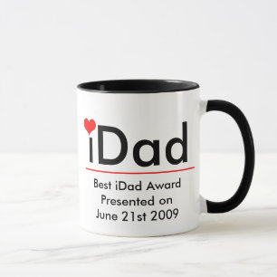 iDad-Best iDad Award verliehen am 21. Juni 2009 Tasse