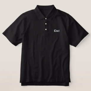 iDad besticktes Golf-Shirt