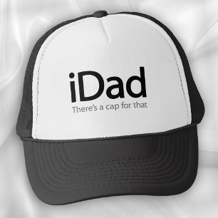 iDad (i Vater) Cap - Ein lustiger Hut zum Vatertag Truckerkappe