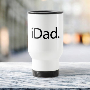 iDad. Logo (i Papa) Reisebecher