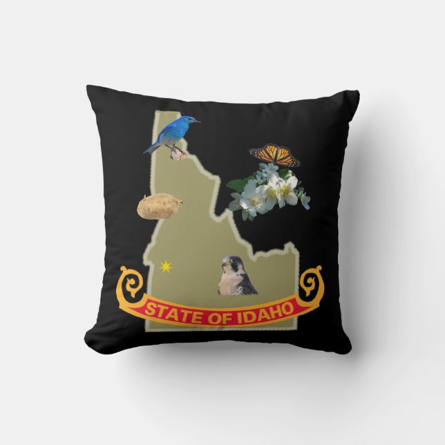 Idaho-Amerikaner MoJo Kissen (Vorderseite)