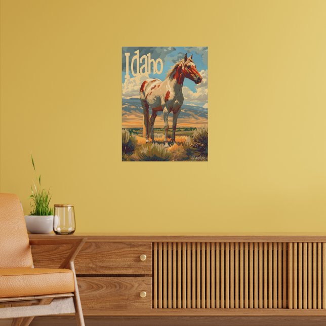 Idaho Appaloosa Pferd Poster (Wohnzimmer 2)
