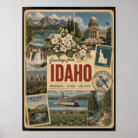 Idaho Authentischer Vintage-Stil