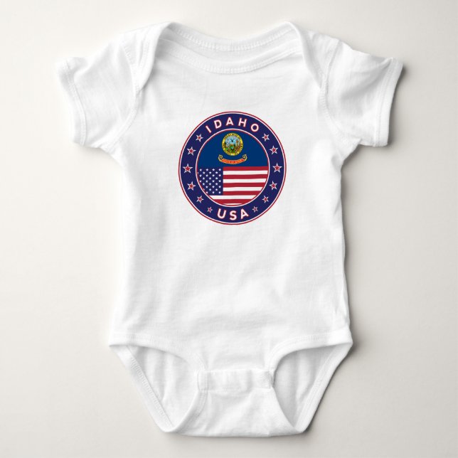 Idaho Baby Strampler (Vorderseite)