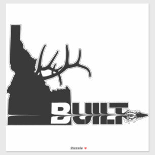 Idaho baut Elk Hunter Vinyl Decal Aufkleber