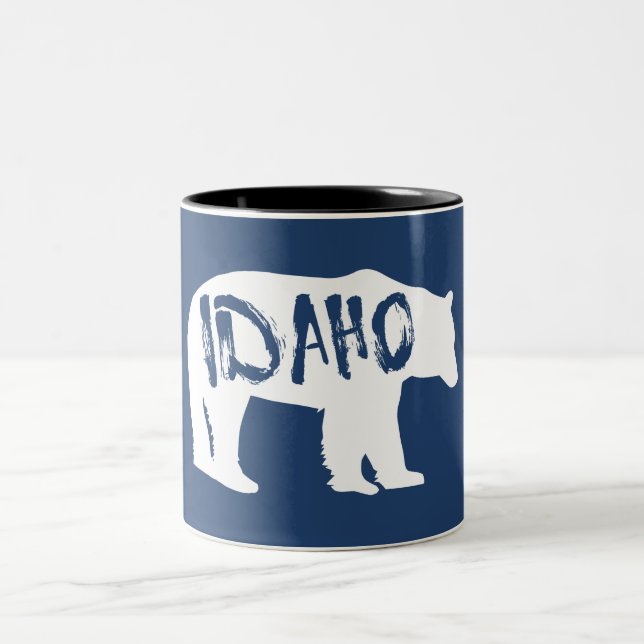 Idaho Bear Zweifarbige Tasse (Mittel)
