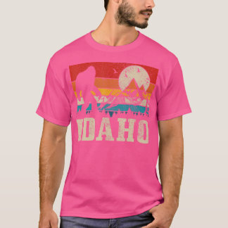 Idaho Bigfoot Mountains Wandern Camping Junter T-Shirt
