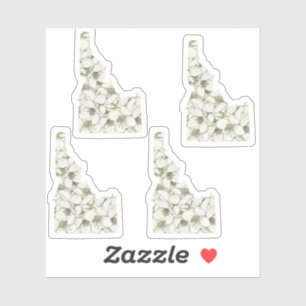 Idaho Blume Aufkleber