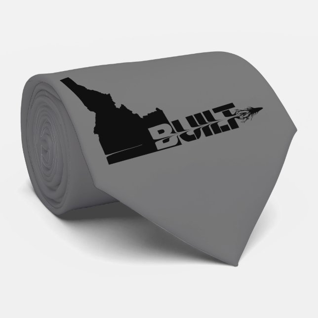 Idaho Built Bullet Neck Tie Krawatte (Gerollt)