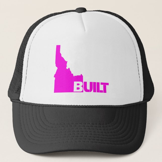 Idaho Built Center Trucker Hat Truckerkappe (Vorderseite)