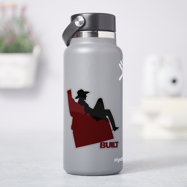 Idaho Cowboy Vinyl Decal Aufkleber (HydroFlask)