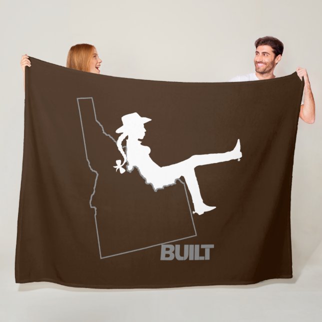 Idaho Cowgirl Fleecedecke (Beispiel)