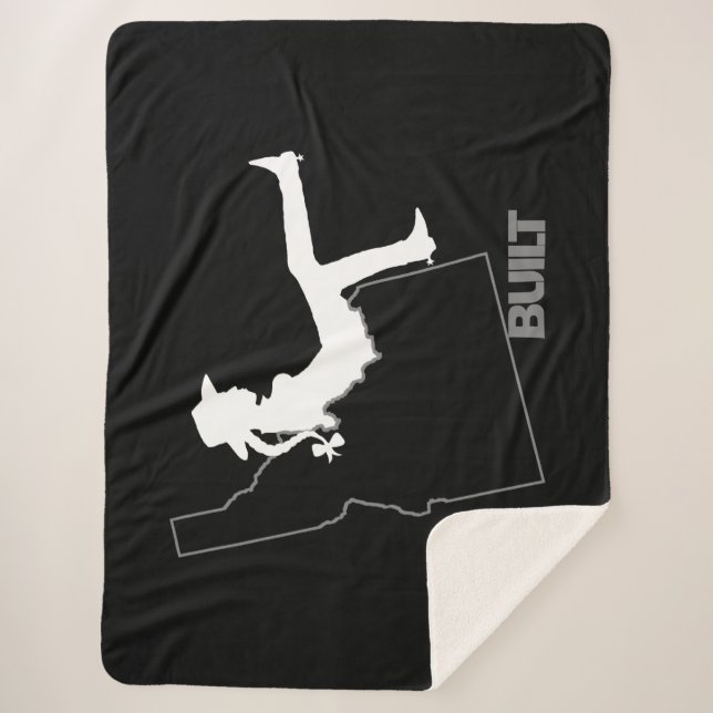 Idaho Cowgirl Sherpadecke (Vorderseite)