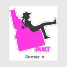 Idaho Cowgirl Vinyl Decal